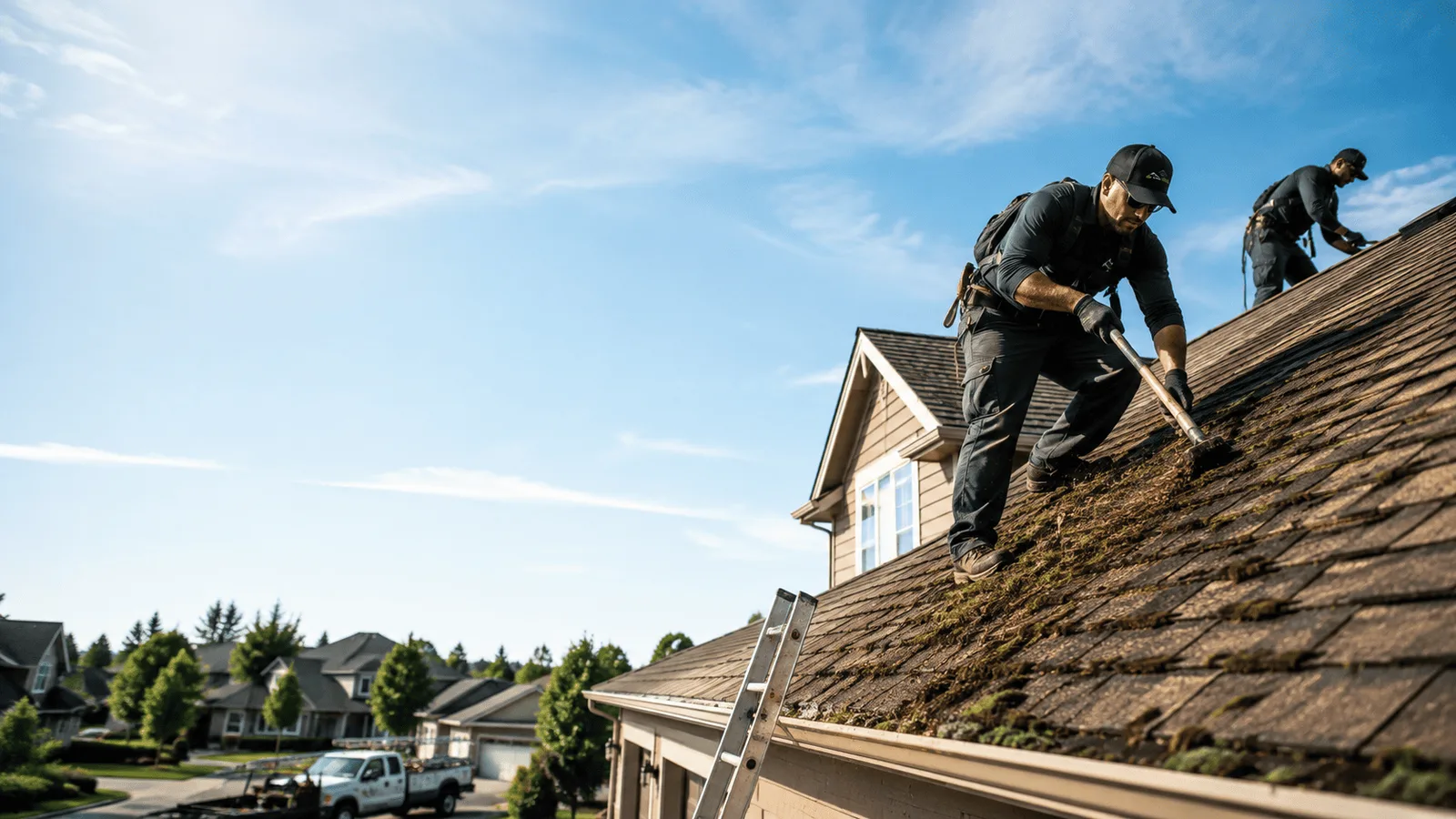 Roof Moss Removal in Smithfield, IL near me